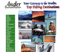 Tablet Screenshot of angleradventures.com
